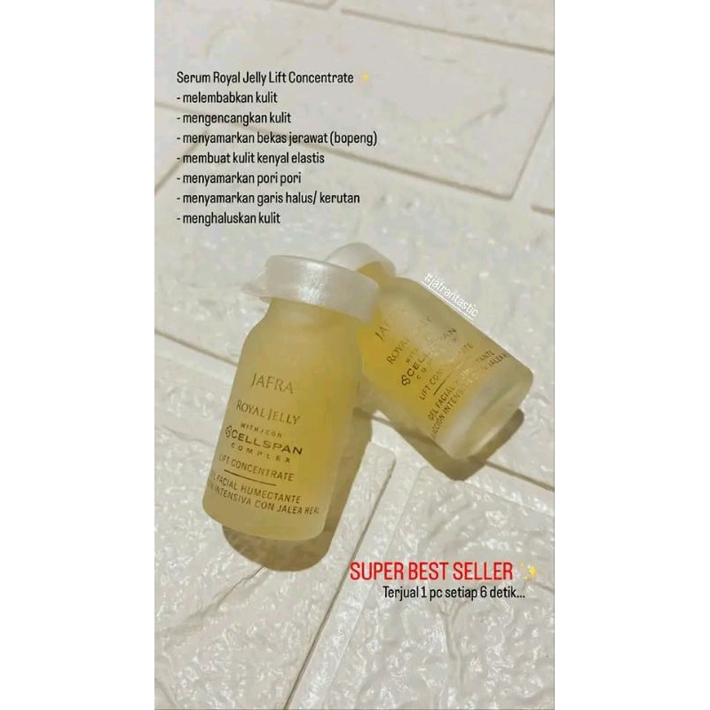 skincare serum jafra royal jelly murah