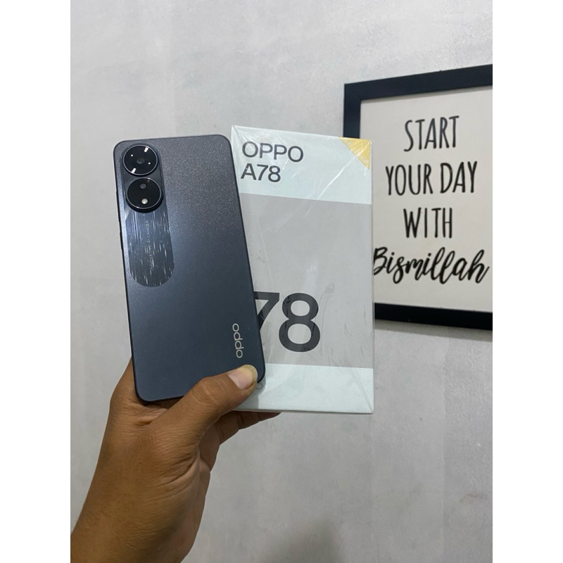 Oppo A78 8/256 (Seken likenew)