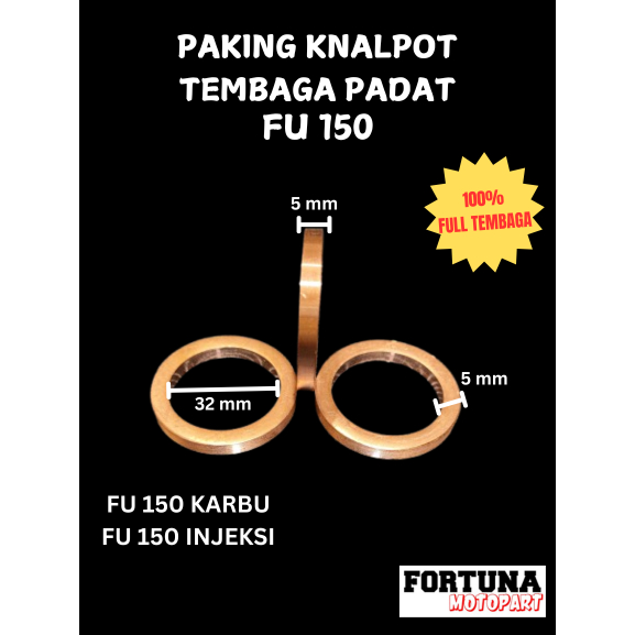 Paking Knalpot Asbes Knalpot Tembaga Satria Fu 150