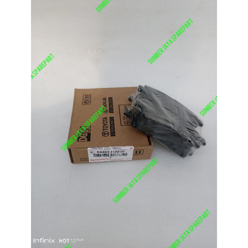 kampas rem depan Avanza Xenia original