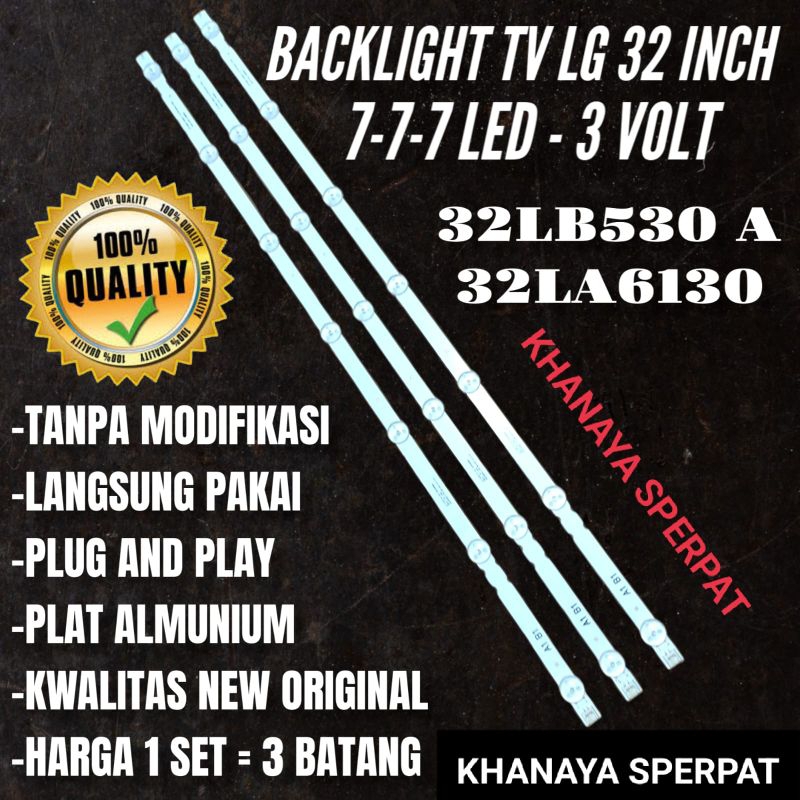 BACKLIGHT TV LED LG 32INC 32LB530A 32LA6130A