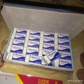 

(PCS) Penghapus Pensil Kecil Duper / Penghapus Murah Duper