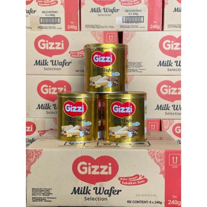 

KARTONAN WAFER GIZZI 1 KARTON