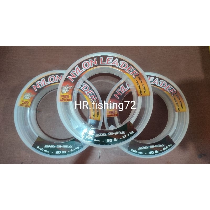 nylon leader senar pancing