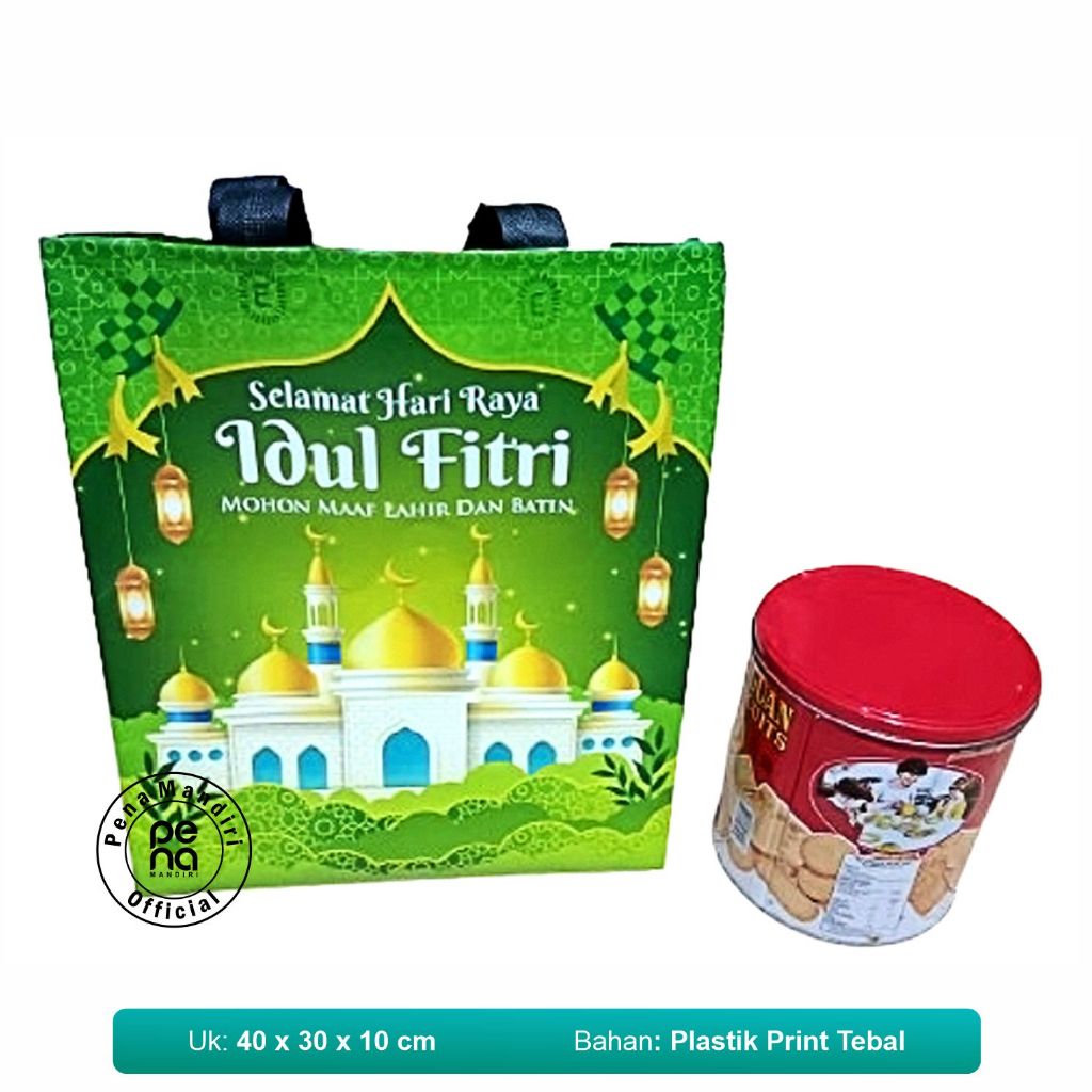 

Promo Tas Bingkisan Lebaran Parcel Spunbond Idul Fitri Motif Baru (Uk 40x30x10 cm)