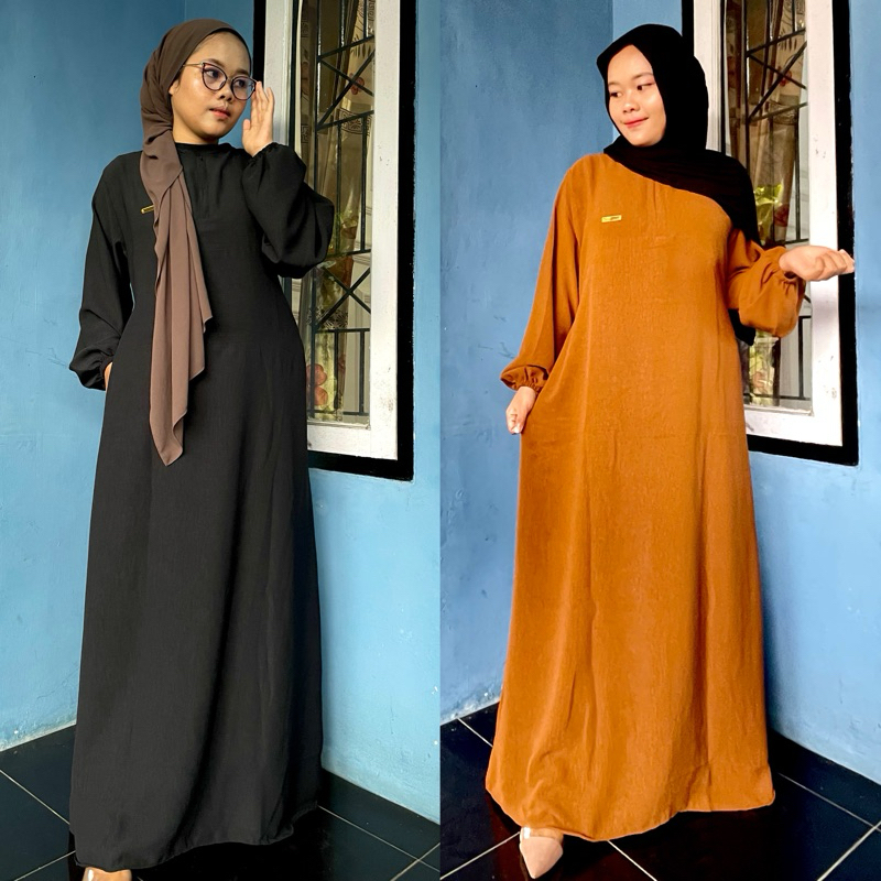 GAMIS CRINKEL ABAYA | GAMIS CRINKEL AIRFLOW PREMIUM | GAMIS JUMBO | GAMIS ABAYA LD 130cm | GAMIS LEB