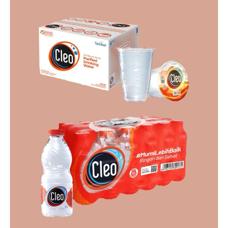 

CLEO 220ml Cup & Cleo 220ml Botol