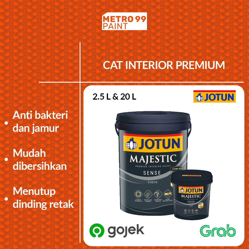 Cat Tembok Premium Jotun Majestic Sense 20 Liter