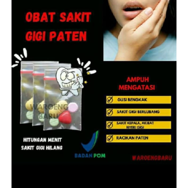 Obat sakit gigi racikan Paten, sakit gigi Ampuh racikan Apotek