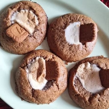 

S'mores Lotus Cookies