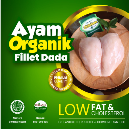 

AFGC DADA FILLET 1KG Daging Ayam Organik