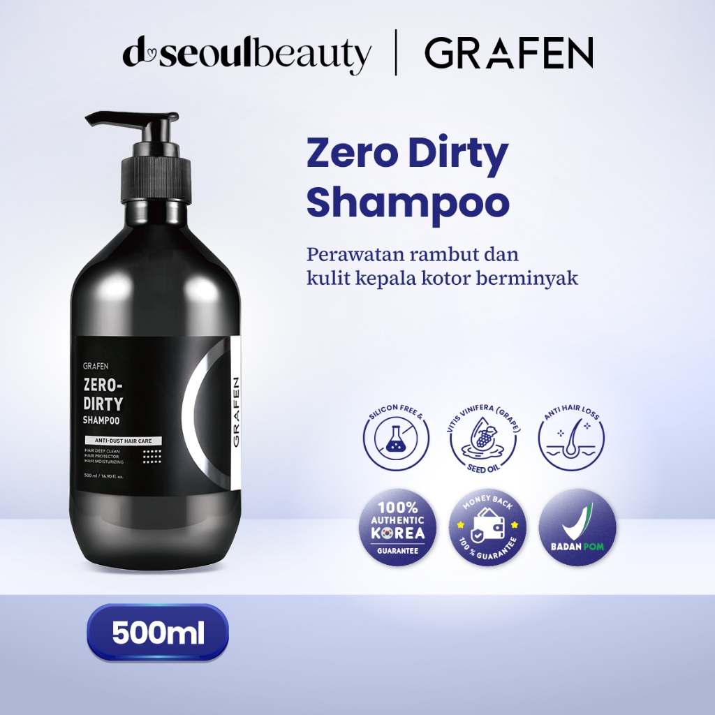 GRAFEN Zero Dirty Shampoo 500 Ml
