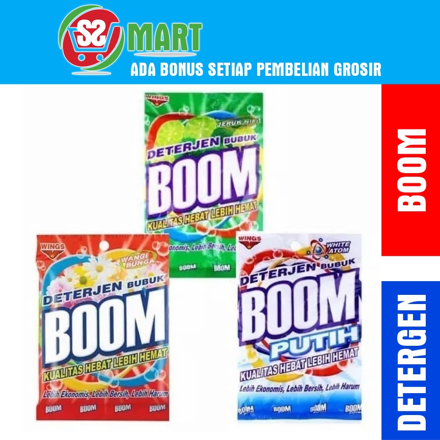 Deterjen Bubuk Boom