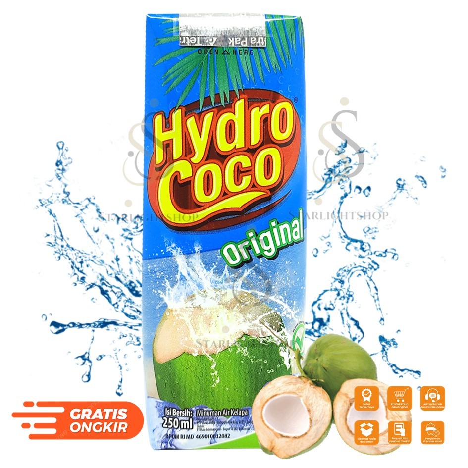 

HYDRO COCO 250ML 1PCS / MINUMAN KELAPA HYDRO COCO 250ML