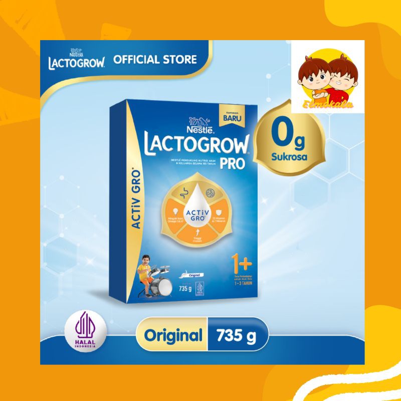 

NESTLE LACTOGROW 1+ MADU VANILA ORIGINAL 735G