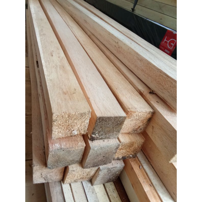KAYU 4 X 4 CM PANJANG 200CM KASO KASO KAYU SOLID SERUT HALUS