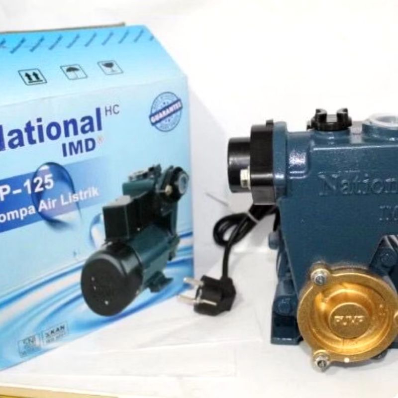 MESIN POMPA AIR NATIONAL GP-125/MESIN POMPA LISTRIK NATIONAL IMD