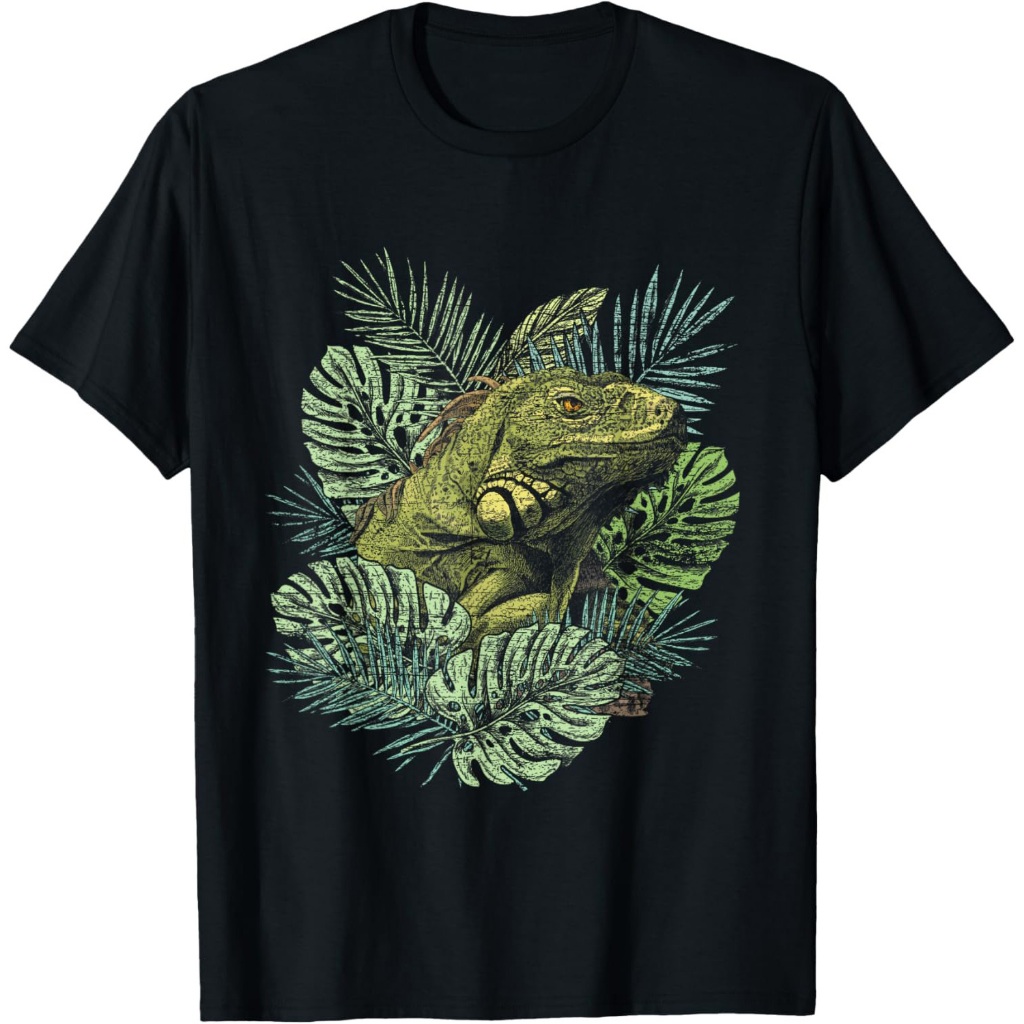 Hadiah Kekasih Kadal Penjaga Kebun Binatang Iguana Kaos