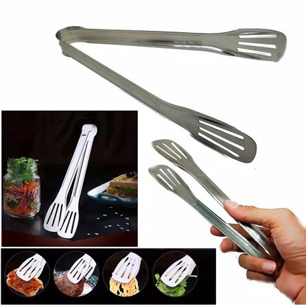 CAPIT STAINLESS/Capitan Makanan Stainless Steel / Pencapit Gorengan dan Kue Stainless Steel / Capita