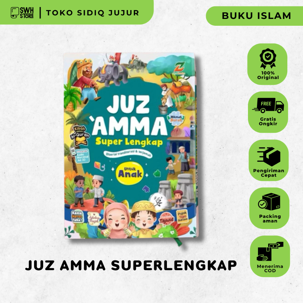 

Juz Amma Superlengkap untuk Anak hardcover - ziyadbooks