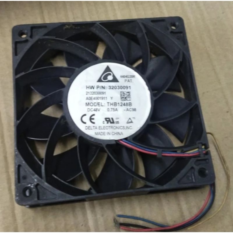 FAN DELTA 48VDC THB1248B 12cm 0,75A FAN-DELTA