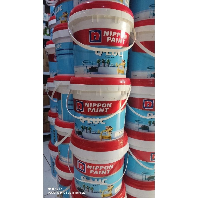 CAT TEMBOK NIPPON PAIN Q LUC Q-LUC QLUC 18 KG WARNA PUTIH 1505