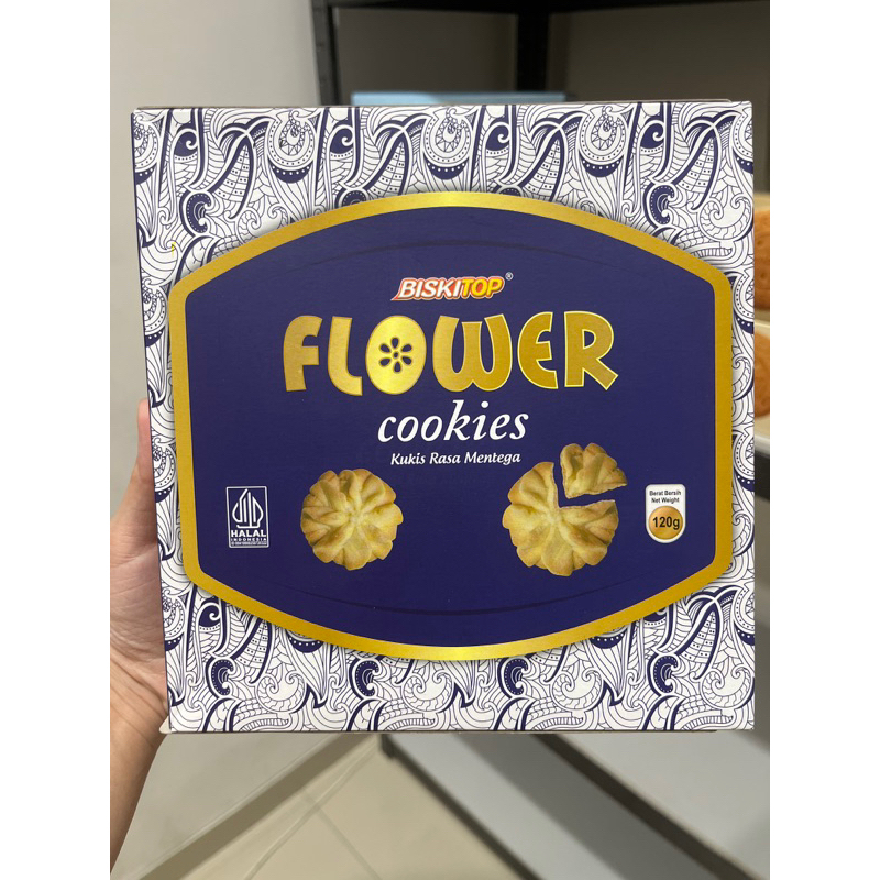 

BISKITOP FLOWER COOKIES - 120gr
