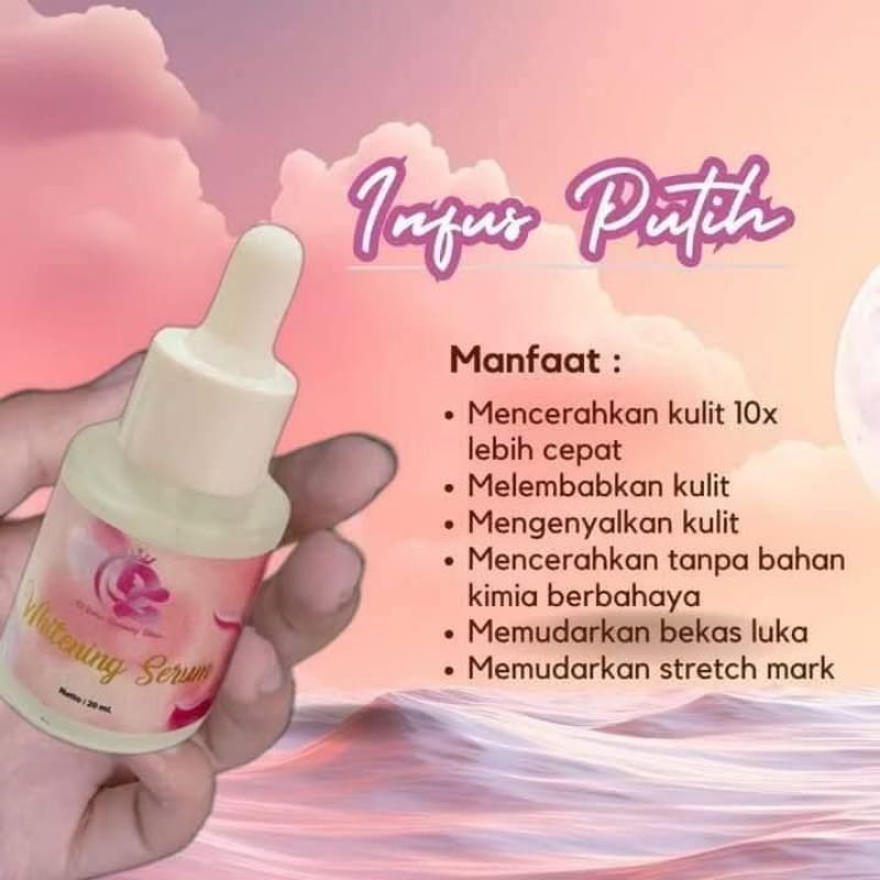 SERUM BADAN INFUS PUTIH D'SARS 100% ORIGINAL