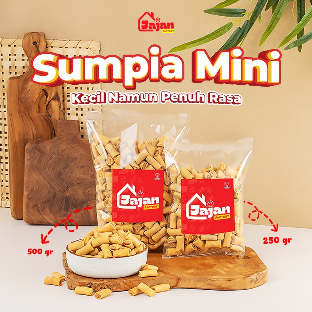 

Sumpia Mini Abon Udang Premium 250 gram / 500 gram Cemilan Snack Gurih Camilan Kiloan Jajan Murah