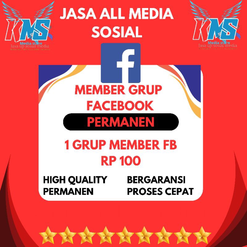 Followers Grup/Member Facebook Permanen