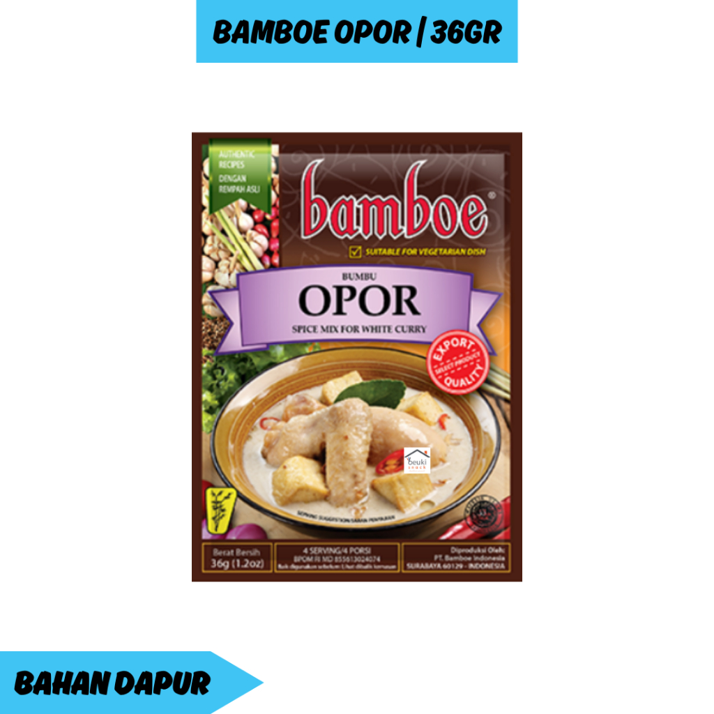 

Bamboe Opor Bumbu Masakan Khas Indonesia