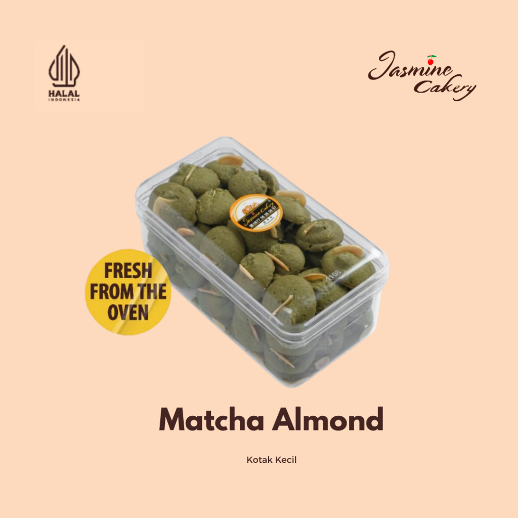 

Cookies Matcha Almond/Cake Box/Gift Box/Kue Kering
