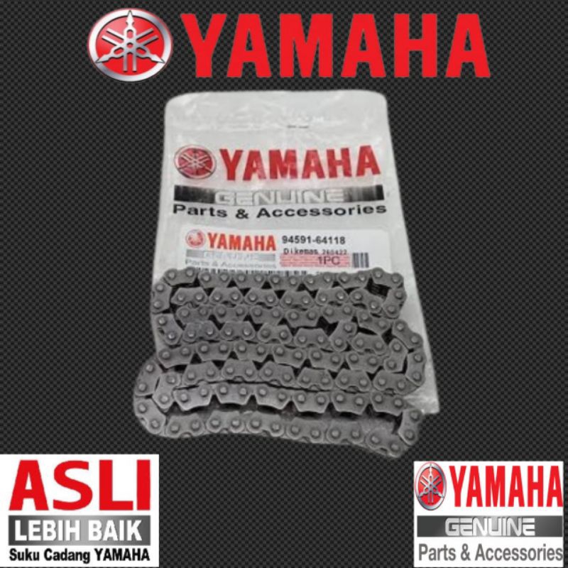 CHAIN CAMSHAFT/RANTAI KAMPRAT YAMAHA YZF R6 ORIGINAL YAMAHA/94591-64118