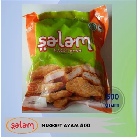 

SALAM NUGGET NAGET AYAM 500gram - Frozen Food Baron