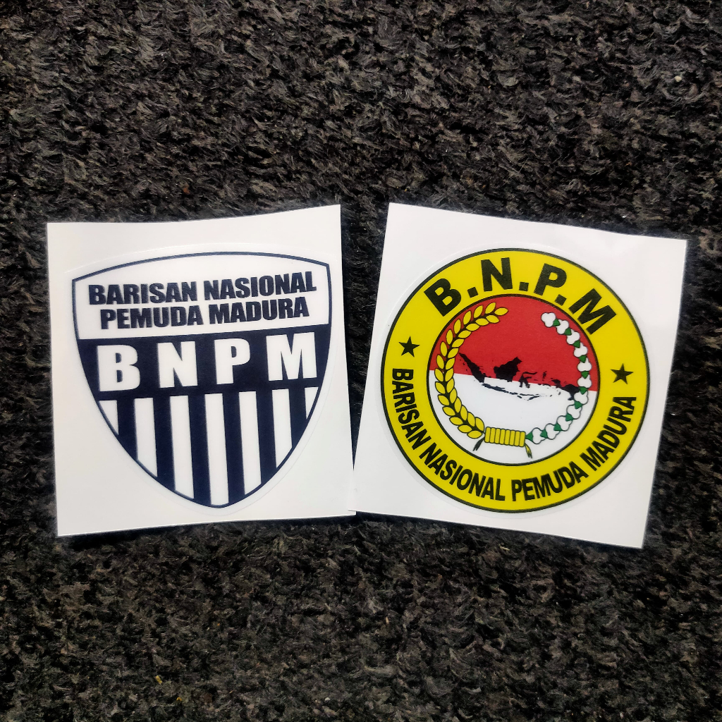 

STIKER BNPM / STIKER BARISAN NASIONAL PEMUDA MADURA / STIKER MADURA