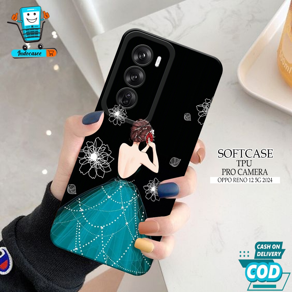 Case Hp Softcase Oppo Reno 12 5G 2024 Case Oppo Reno 12 5G - Silikon Oppo Reno 12 5G - Casing Oppo R