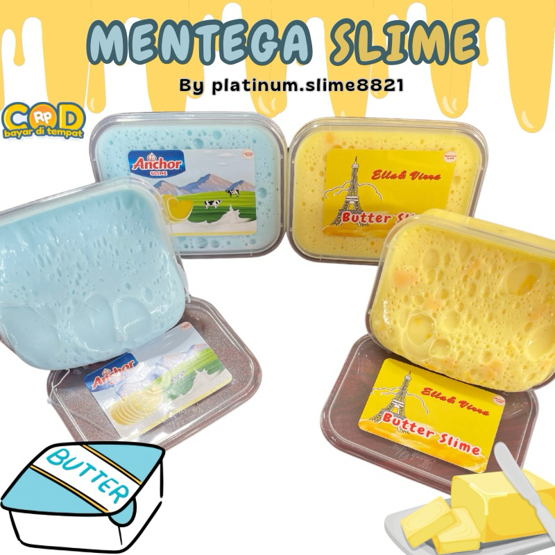 Anchor Butter Slime Mentega || Slime Mentega