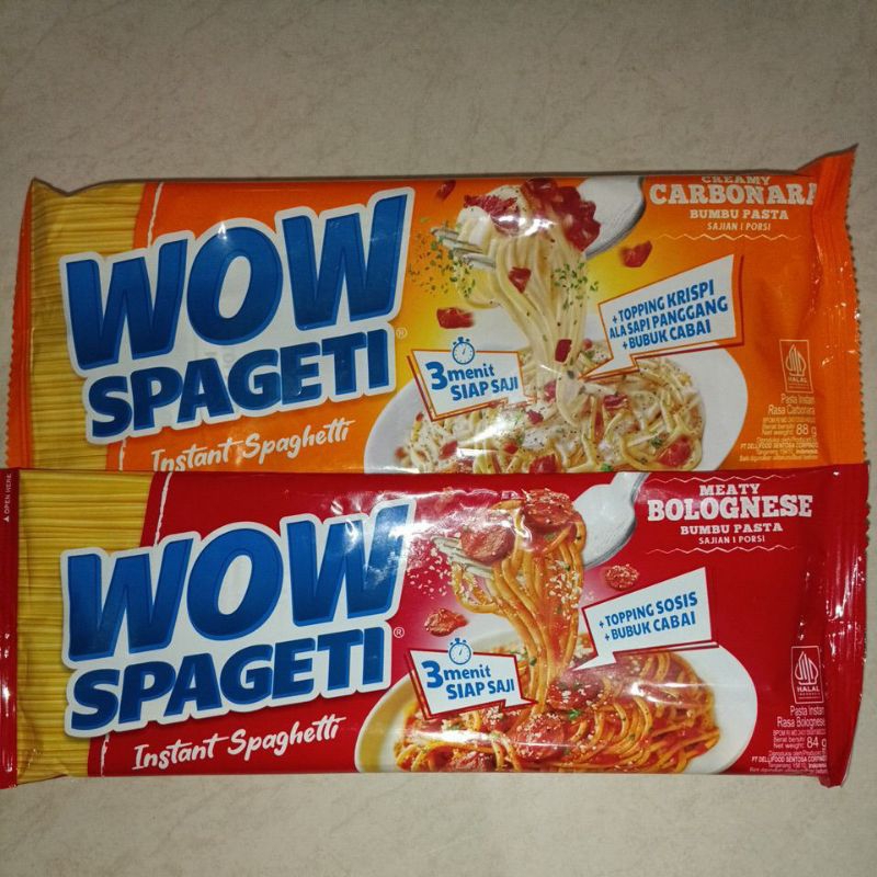 

Spageti WOW (Instant Spaghetti)