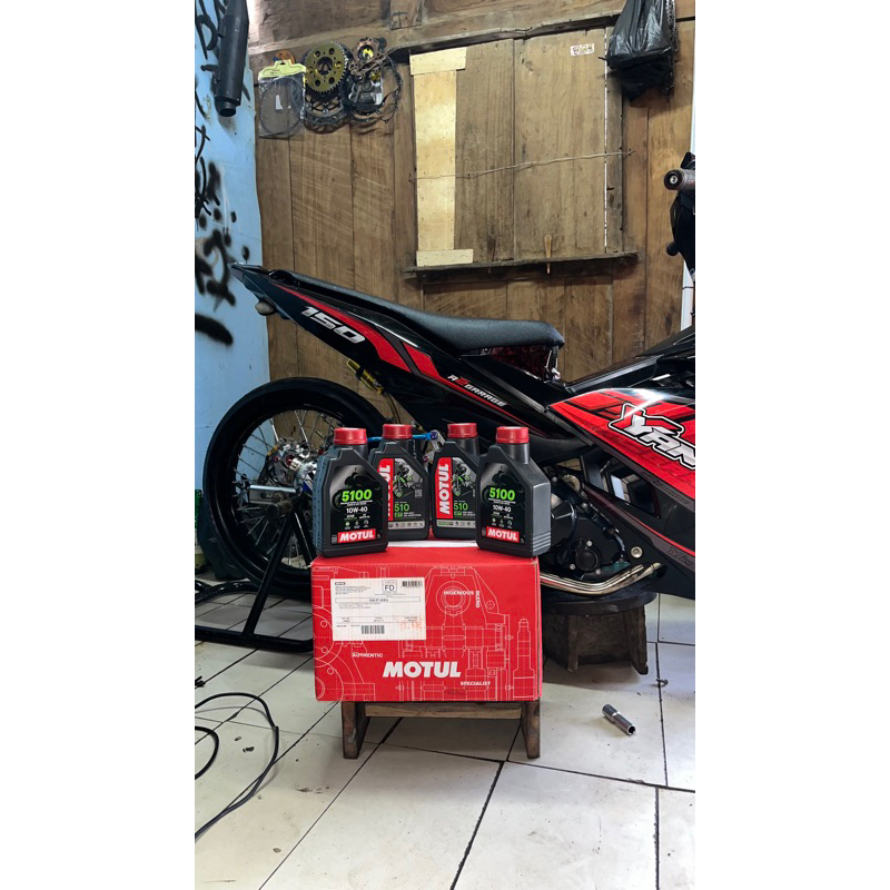 oli mesin motul 5100 4tak, mxking, vixion, sonic, gtr, dll