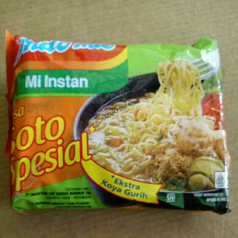 

indomie soto ayam spesial