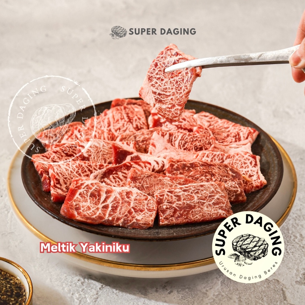 

Daging Sapi Meltik Yakiniku Premium 500g - Super Dagng Malang