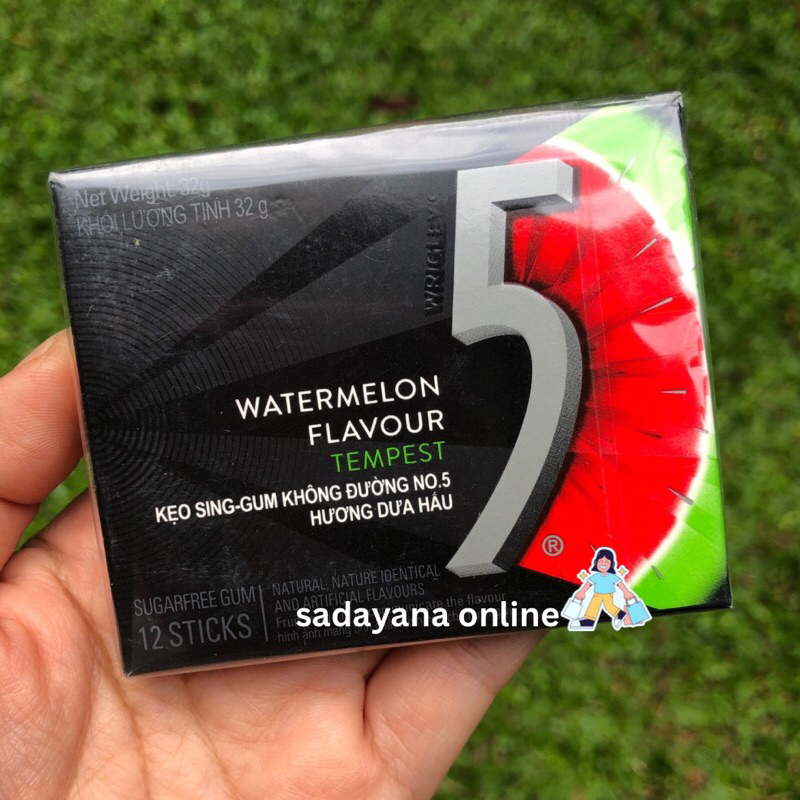 

PERMEN KARET WRIGLEY'S 5 GUM SUGARFREE - import Vietnam