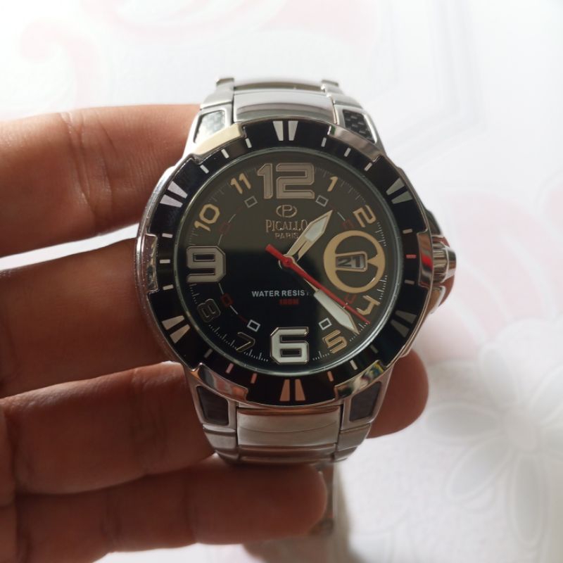 Jam Tangan Pria, - PICALLO PARIS QUARTZ -