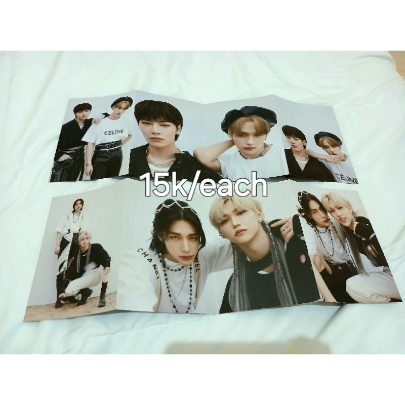 OFFICIAL STRAY KIDS FOLDED POSTER NOEASY hyunlix hyunjin felix jono jeongin lee know MINI POSTER FEL