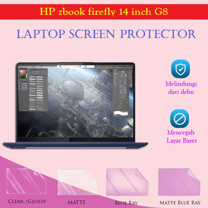 HP Zbook firefly 14 14" inch G8 Screen Guard Protector Anti Gores Layar Cover Pelindung Laptop Prote