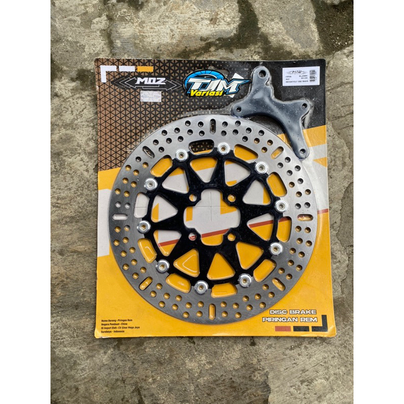 piringan mx king MOS 06 disk cakram depan jupiter,karisma,supra,blade,Tiger Old,mx king lebar 300mm 