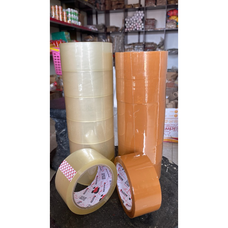 

LAKBAN 2 INCH 48MM X 90YARD COKLAT DAN BENING