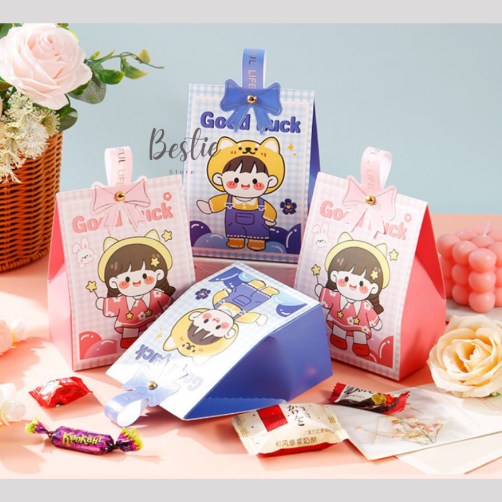 

Bestie Tas Snack Hampers Souvenir Gift bag Goodie Bag Anak Good Luck Boy dan Girl