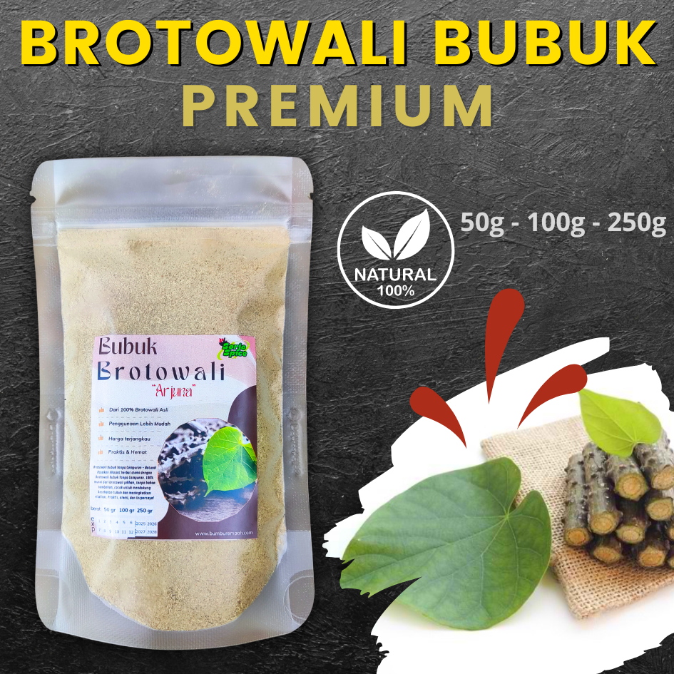 

Brotowali Bubuk Murni Tanpa Campuran 50g 100g 250g By Sorjo Spice