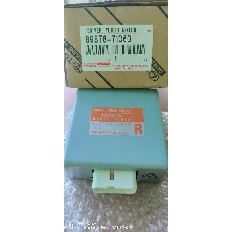 Driver Turbo Motor 89878-71060